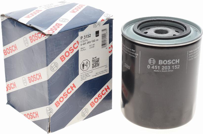 BOSCH 0 451 203 152 - Filtru ulei aaoparts.ro