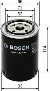 BOSCH 0 451 203 108 - Filtru ulei aaoparts.ro