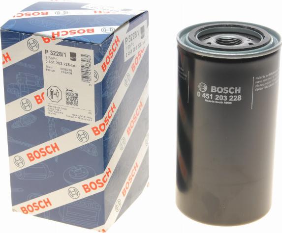 BOSCH 0 451 203 228 - Filtru ulei aaoparts.ro
