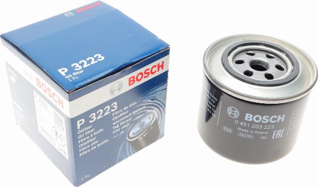 BOSCH 0 451 203 223 - Filtru ulei aaoparts.ro