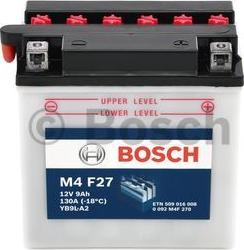 BOSCH 0 092 M4F 270 - Baterie de pornire aaoparts.ro