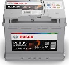 BOSCH 0 092 PE0 050 - Baterie de pornire aaoparts.ro