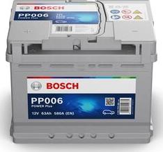 BOSCH 0 092 PP0 060 - Baterie de pornire aaoparts.ro