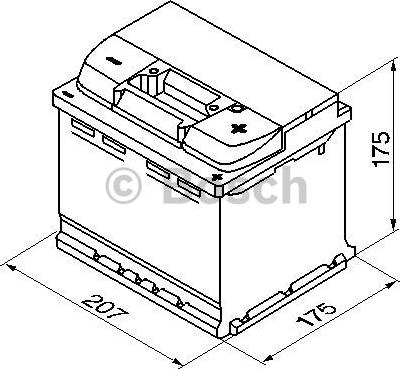 BOSCH 0 092 S40 010 - Baterie de pornire aaoparts.ro