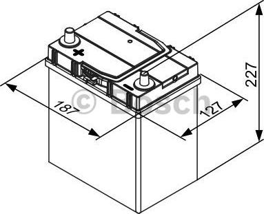 BOSCH 0 092 S40 190 - Baterie de pornire aaoparts.ro