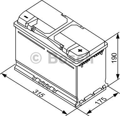 BOSCH 0 092 S40 110 - Baterie de pornire aaoparts.ro