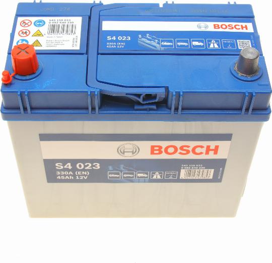 BOSCH 0 092 S40 230 - Baterie de pornire aaoparts.ro