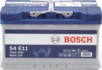 BOSCH 0 092 S4E 110 - Baterie de pornire aaoparts.ro