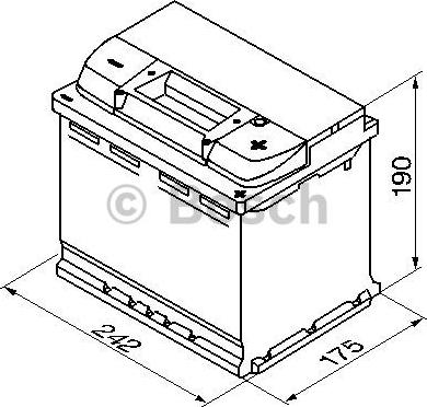 BOSCH 0 092 S50 050 - Baterie de pornire aaoparts.ro