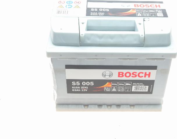 BOSCH 0092S50050 - Baterie de pornire aaoparts.ro