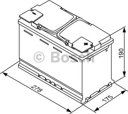 BOSCH 0 092 S5A 080 - Baterie de pornire aaoparts.ro