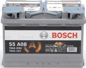 BOSCH 0 092 S5A 080 - Baterie de pornire aaoparts.ro