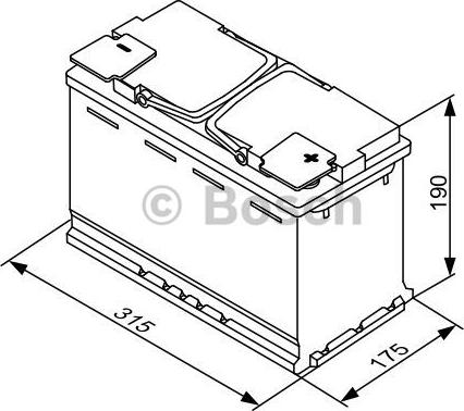 BOSCH 0 092 S5A 110 - Baterie de pornire aaoparts.ro