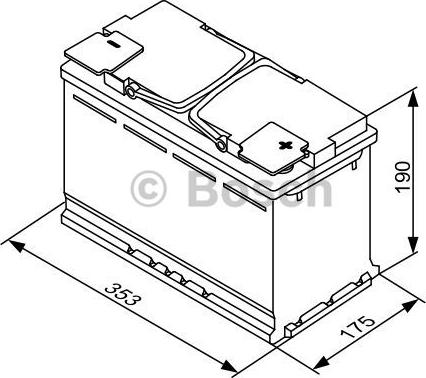 BOSCH 0 092 S5A 130 - Baterie de pornire aaoparts.ro