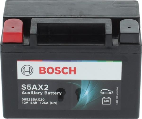 BOSCH 0 092 S5A X20 - Baterie de pornire aaoparts.ro