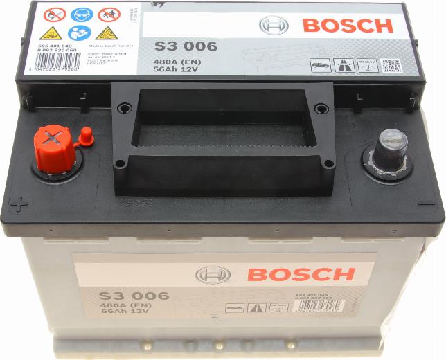 BOSCH 0092S30060 - Baterie de pornire aaoparts.ro