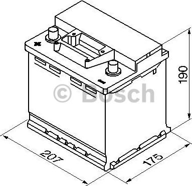 BOSCH 0 092 S30 030 - Baterie de pornire aaoparts.ro