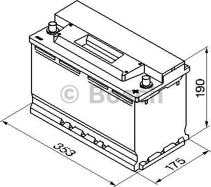 BOSCH 0 092 S30 130 - Baterie de pornire aaoparts.ro