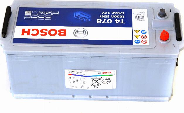 BOSCH 0092T40780 - Baterie de pornire aaoparts.ro