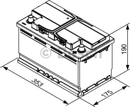 BOSCH 0 092 T30 130 - Baterie de pornire aaoparts.ro