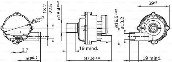 BOSCH 0 392 023 004 - Pompa apa suplimentar aaoparts.ro