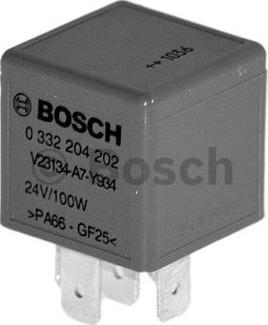 BOSCH 0 332 204 202 - Releu, ABS aaoparts.ro