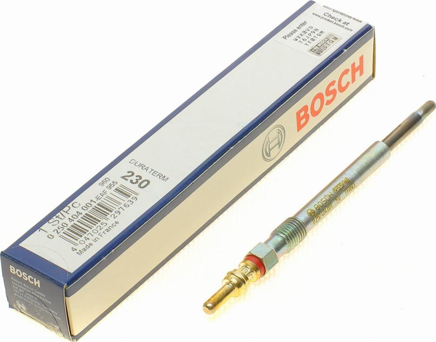 BOSCH 0 250 404 001 - Bujie incandescenta aaoparts.ro