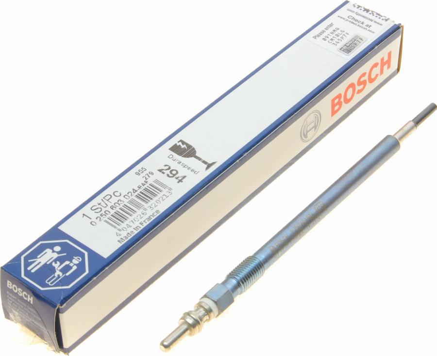 BOSCH 0 250 603 024 - Bujie incandescenta aaoparts.ro