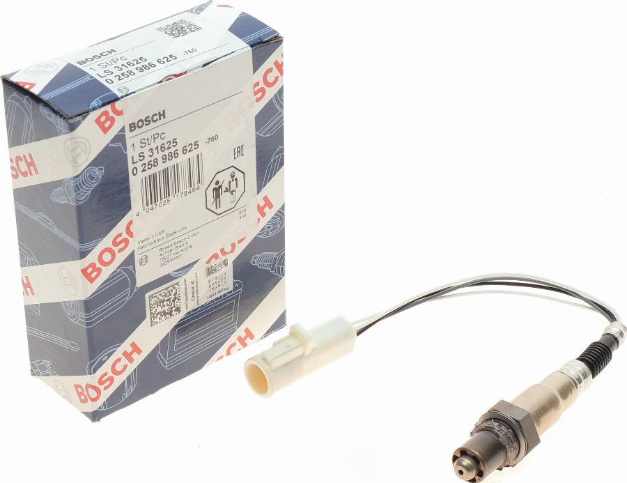 BOSCH 0 258 986 625 - Sonda Lambda aaoparts.ro