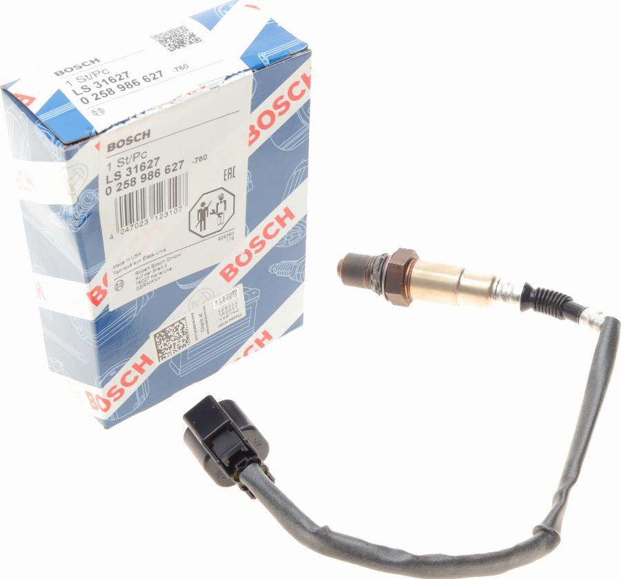 BOSCH 0 258 986 627 - Sonda Lambda aaoparts.ro