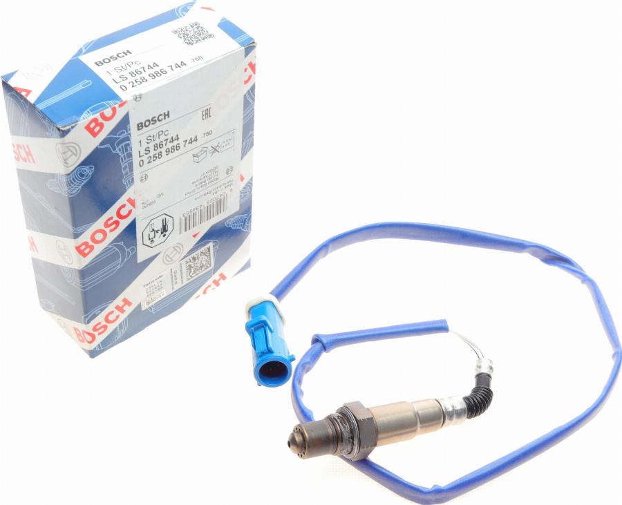 BOSCH 0 258 986 744 - Sonda Lambda aaoparts.ro