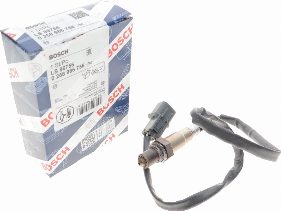 BOSCH 0 258 986 756 - Sonda Lambda aaoparts.ro