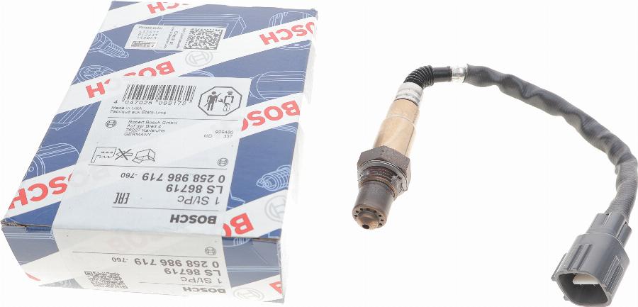 BOSCH 0 258 986 719 - Sonda Lambda aaoparts.ro