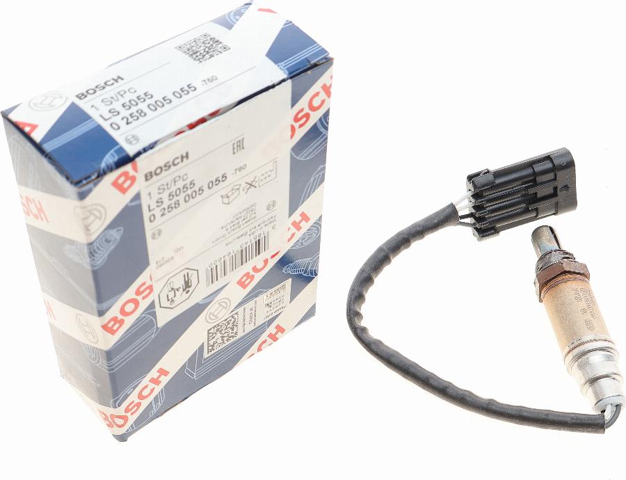 BOSCH 0 258 005 055 - Sonda Lambda aaoparts.ro