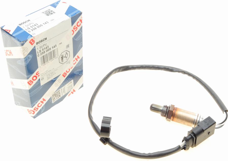 BOSCH 0 258 005 143 - Sonda Lambda aaoparts.ro