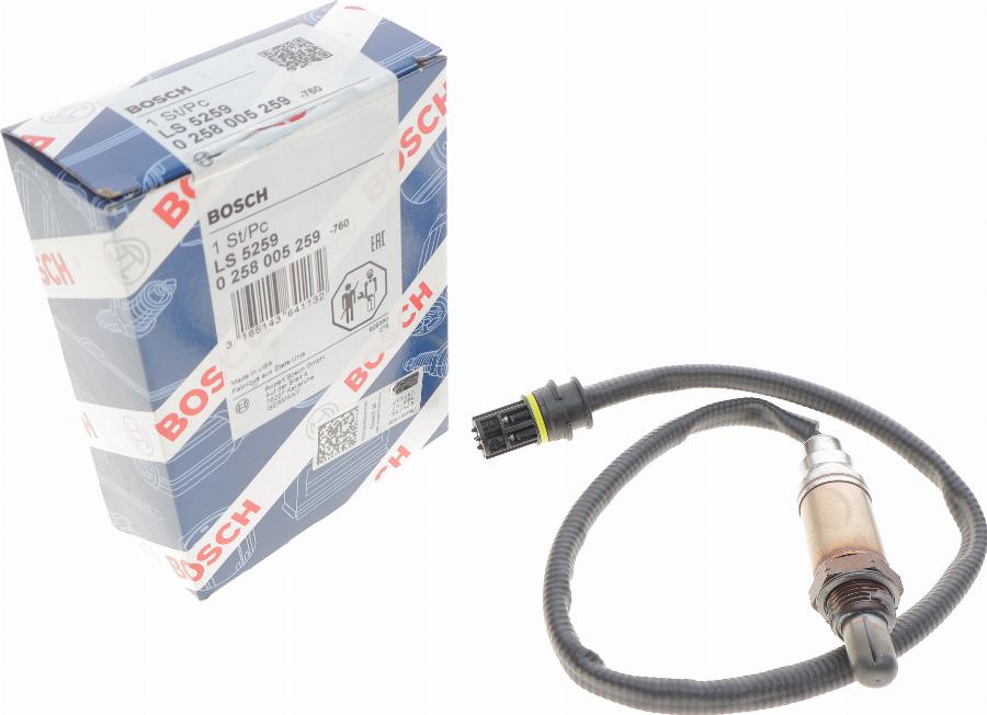 BOSCH 0 258 005 259 - Sonda Lambda aaoparts.ro