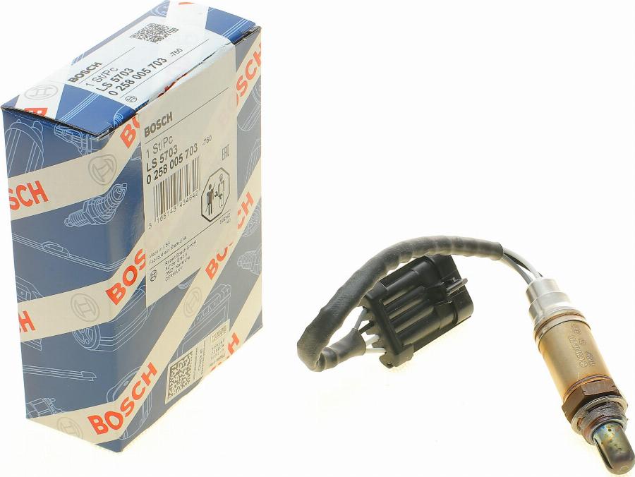 BOSCH 0 258 005 703 - Sonda Lambda aaoparts.ro