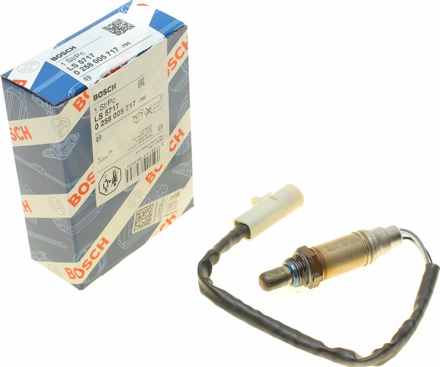 BOSCH 0 258 005 717 - Sonda Lambda aaoparts.ro