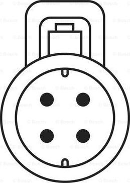 BOSCH 0 258 005 717 - Sonda Lambda aaoparts.ro