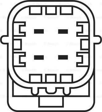 BOSCH 0 258 006 513 - Sonda Lambda aaoparts.ro