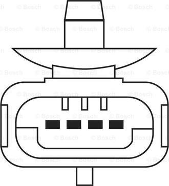 BOSCH 0 258 006 791 - Sonda Lambda aaoparts.ro