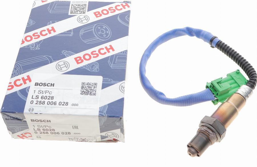 BOSCH 0 258 006 028 - Sonda Lambda aaoparts.ro