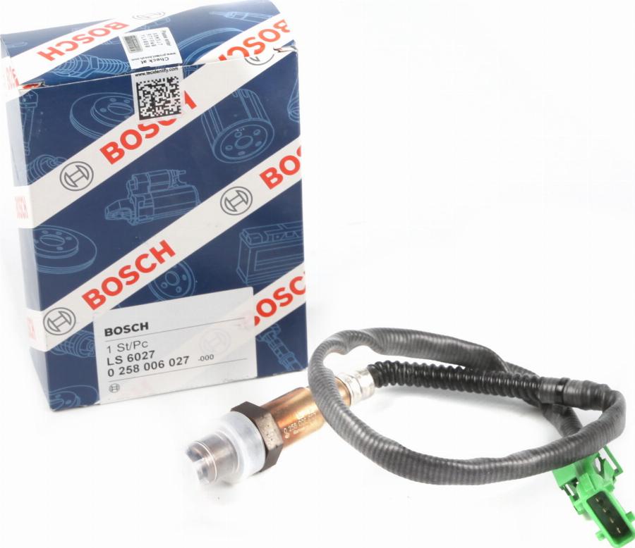 BOSCH 0 258 006 027 - Sonda Lambda aaoparts.ro