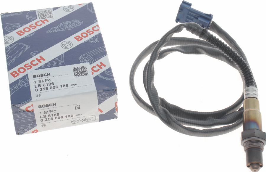 BOSCH 0 258 006 186 - Sonda Lambda aaoparts.ro