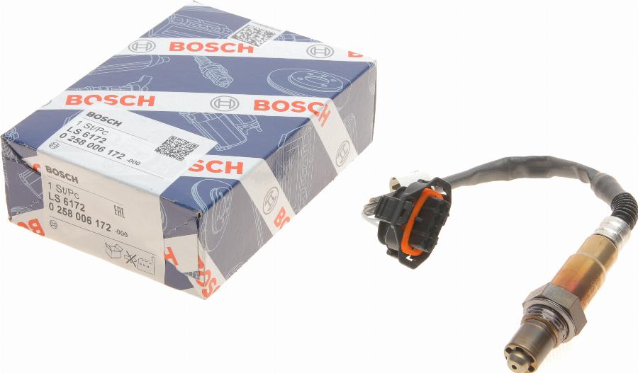 BOSCH 0 258 006 172 - Sonda Lambda aaoparts.ro