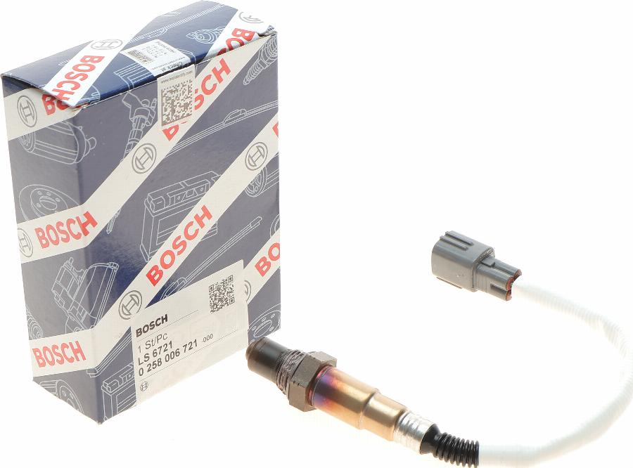 BOSCH 0 258 006 721 - Sonda Lambda aaoparts.ro