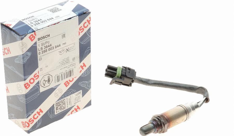 BOSCH 0 258 003 644 - Sonda Lambda aaoparts.ro