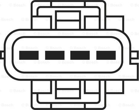 BOSCH 0 258 003 716 - Sonda Lambda aaoparts.ro