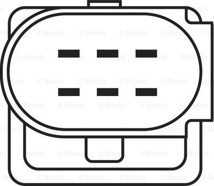 BOSCH 0 258 007 351 - Sonda Lambda aaoparts.ro