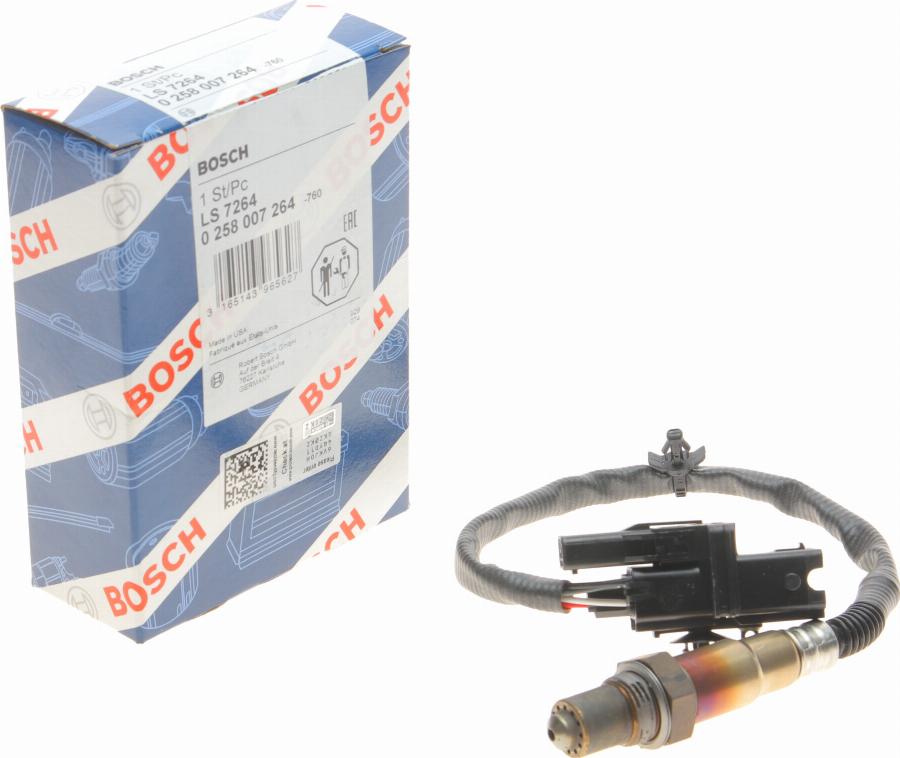 BOSCH 0 258 007 264 - Sonda Lambda aaoparts.ro